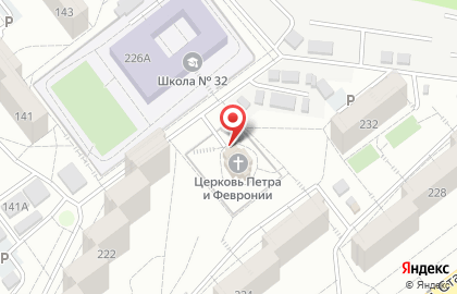 Православный приход в честь святых князей Петра и Февронии покровителей семьи на карте