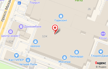 Ресторан быстрого обслуживания McDonald`s на проспекте Михаила Нагибина на карте