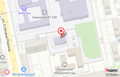 Детский сад №278 на улице Отто Шмидта на карте