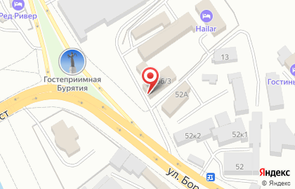 СТО Гараж в Советском районе на карте