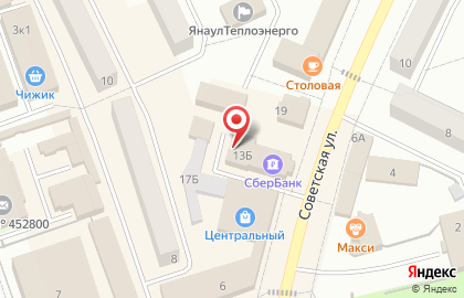 СберБанк в Уфе на карте