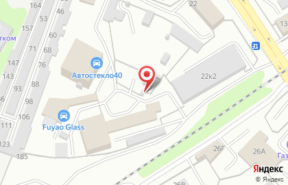 Автостоянка в Калуге на карте