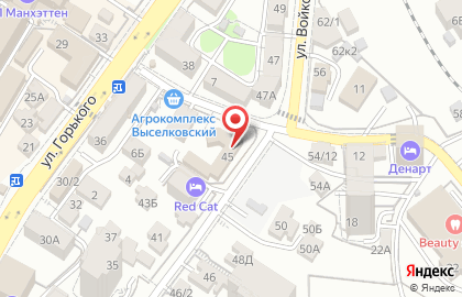 Управление Росреестра по Краснодарскому краю в Центральном районе на карте
