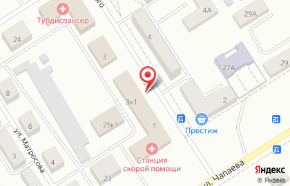 Дезинфекционная компания Ника на улице Чапаева на карте