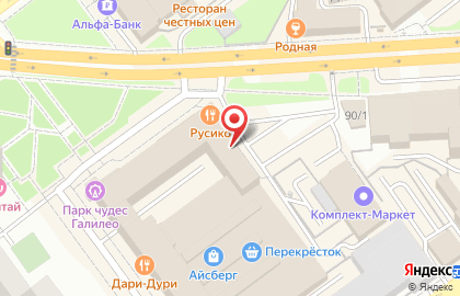 POSH на карте