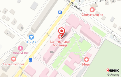Валуйское межрайонное отделение, Белгородское бюро судебно-медицинской экспертизы на карте