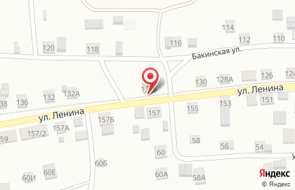 Продуктовый магазин Милана на улице Ленина на карте