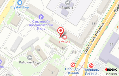 Центр юридического обслуживания на карте