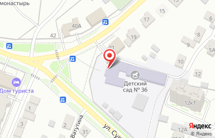 Детский сад №36 в Чебоксарах на карте