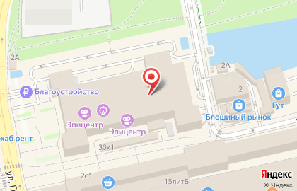 Пивная двор салон разливного пива на улице Профессора Баранова на карте