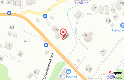 Автокомплекс в Лазаревском районе на карте