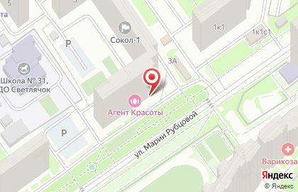 Продуктовый магазин в Москве на карте