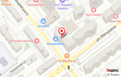 Мужской клуб Космос в Октябрьском районе на карте