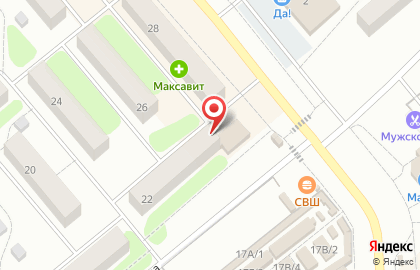 Магазин автотоваров За углом на улице Емельянова на карте