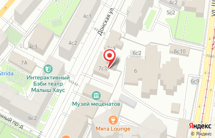 ООО Банк Метрополь на Донской улице на карте