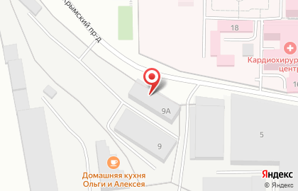 Компания ЛандшафтСтройСервис в Крымском проезде на карте