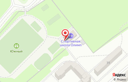 Городской спортивно-оздоровительный центр в Заводском районе на карте