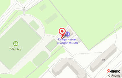 Городской спортивно-оздоровительный центр в Заводском районе на карте