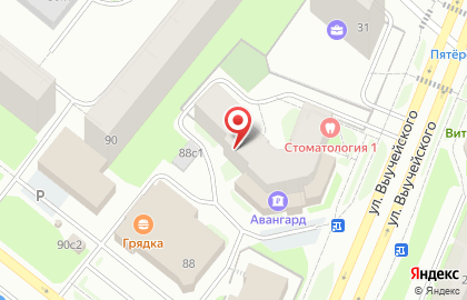 Магазин алкогольных напитков Винотека на улице Выучейского на карте