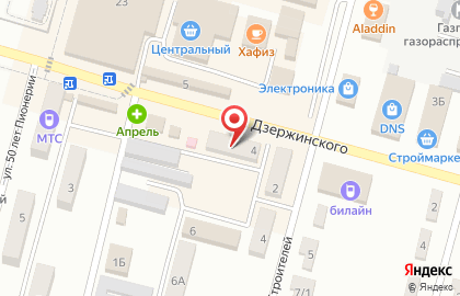 Ломбард 585*Золотой на улице Дзержинского на карте