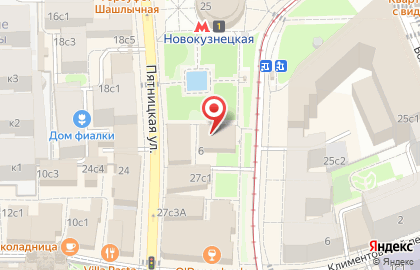 Ремонт швейных машин на Новокузнецкой на карте