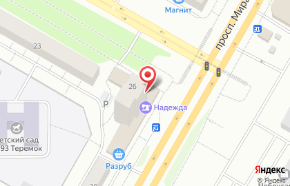 Банкомат АК Барс Банк, филиал в г. Чебоксары на проспекте Мира, 26 на карте