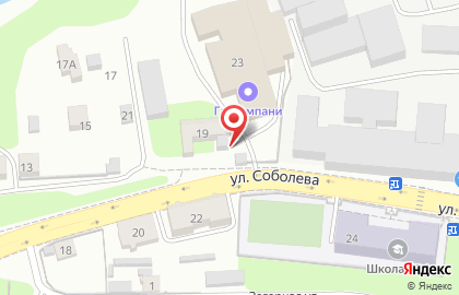Торгово-строительная компания МКСтрой на улице Соболева на карте