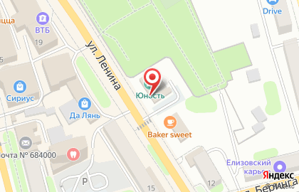 Дом культуры и творчества молодежи Юность на карте
