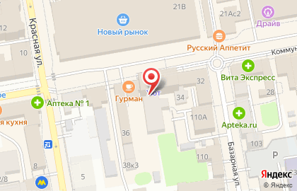 Магазин мебели в Тамбове на карте