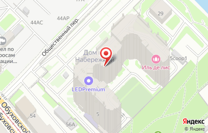 Авенстрой на карте