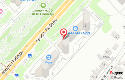 Магазин сантехники СанТехLux в Октябрьском районе на карте