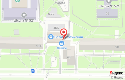 Магазин одежды в Санкт-Петербурге на карте