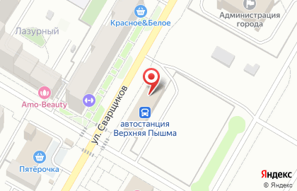 Банкомат Уральский банк реконструкции и развития в Екатеринбурге на карте