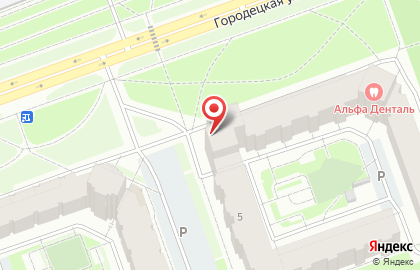 Салон цветов и декора Lovely на Городецкой улице на карте