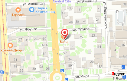 Кафе Балц на карте