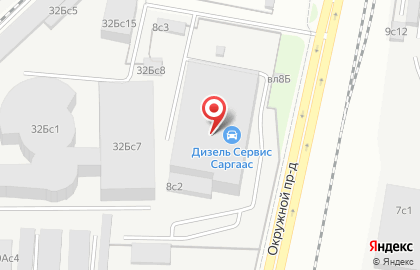 Мастер Дверь в Окружном проезде на карте