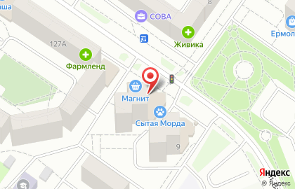 Ирис на улице Валерии Гнаровской на карте
