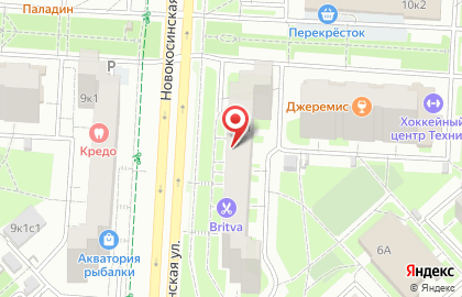 Магазин игрушек Жирафик на Новокосинской улице на карте