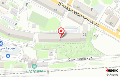 Салон мебели Мебельная ярмарка в городе Гусев на карте