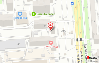 Торговая компания Формула воды в Коминтерновском районе на карте