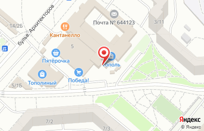 Салон полиграфии и фотоуслуг Планета55 в Кировском округе на карте