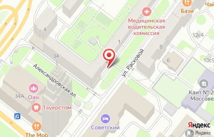 Магазин разливного пива Хмельной Рай на улице Расковой на карте