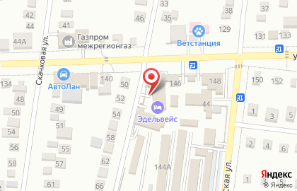Гостиница Эдельвейс в Невинномысске на карте