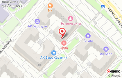 Фабрика качества фирменный продуктовый магазин на проспекте Альберта Камалеева на карте