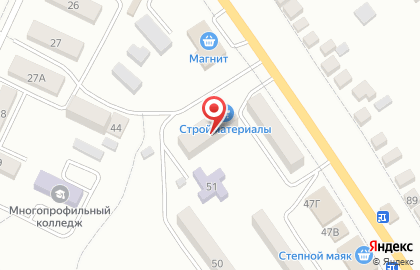 Участковый пункт полиции в Светлограде на карте