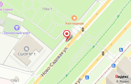 Бумер на Ново-Садовой улице на карте