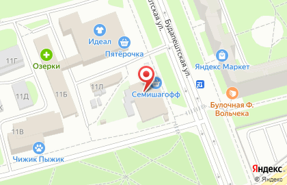SPAR на Будапештской улице на карте