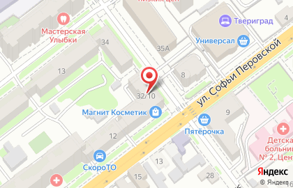 Мебельный магазин Ваша мебель на улице Софьи Перовской на карте