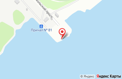 МБОУ ДОД ДЮСШ «Парусный центр «Норд» на карте