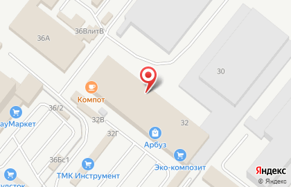 Фирменный мебельный салон Интер Стиль в Автозаводском районе на карте